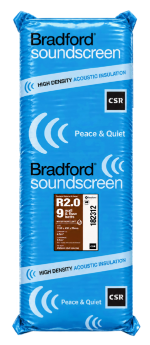 Bradford SoundScreen R2.0 acoustic insulation pack