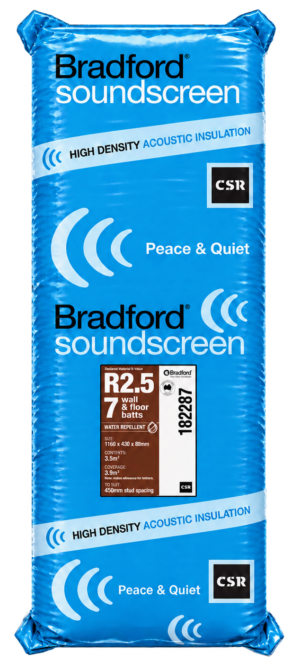Bradford SoundScreen R2.5 Insulation