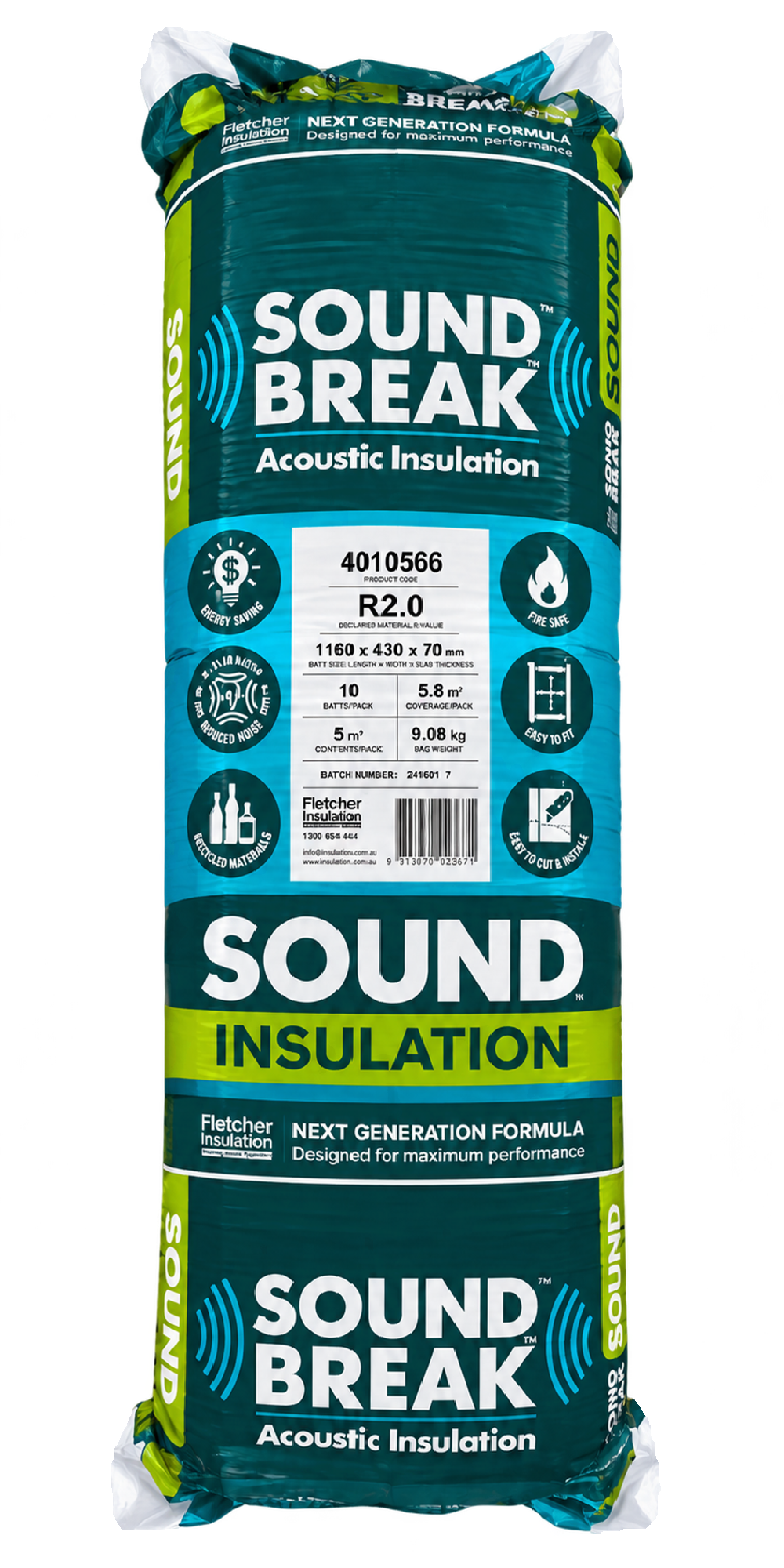 Pink® Batts Soundbreak R2.0 Wall Insulation
